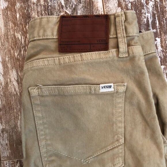 Vans Khaki Denim size 30x30 - Picture 2 of 6